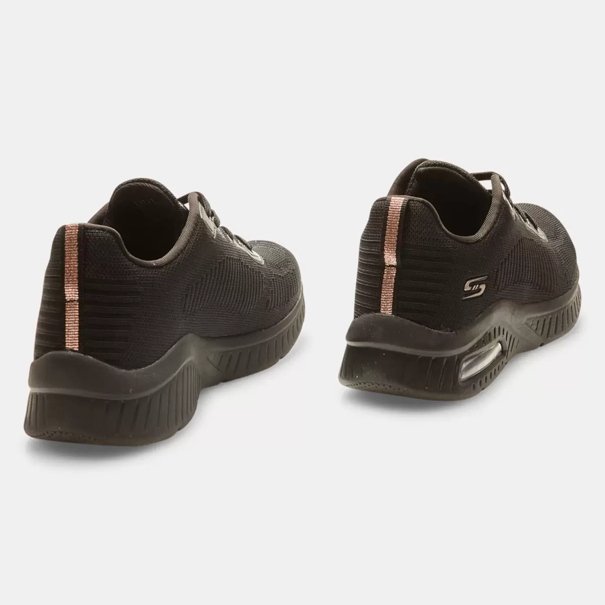 Sneakers Offerta Speciale Bata Nero Donna Sneaker Da Donna Skechers Squad Air - 2