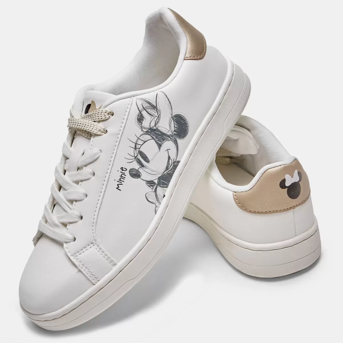 Bata Bianco Raffinato Sneakers Sneaker Da Donna Disney Donna - 2