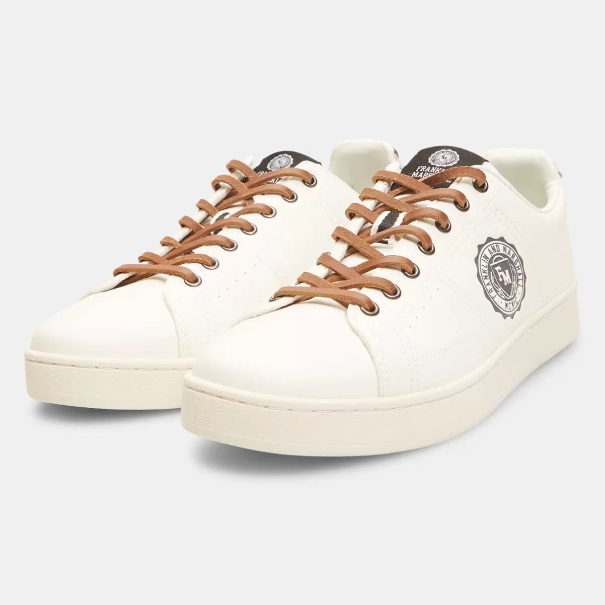 Sneaker Da Uomo Franklin & Marshall In Pelle Bata Efficienza Bianco Uomo Sneakers - 1