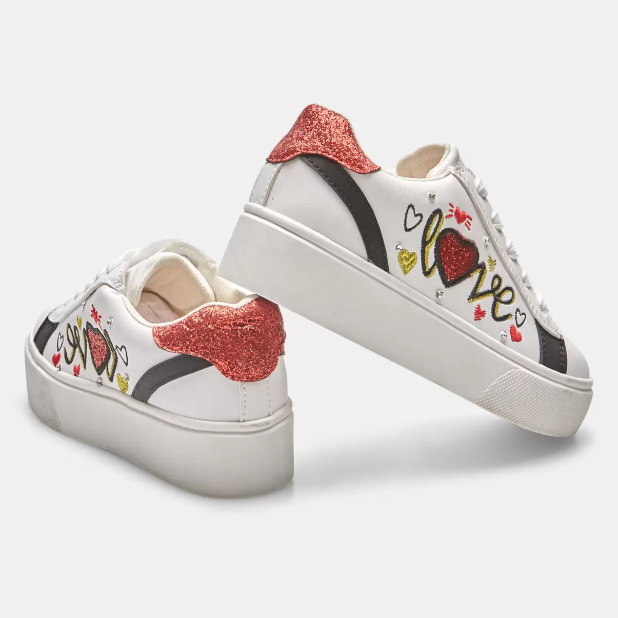 Sneaker Da Bambina Love Bata Bambini Consegna Bianco Sneakers - 2