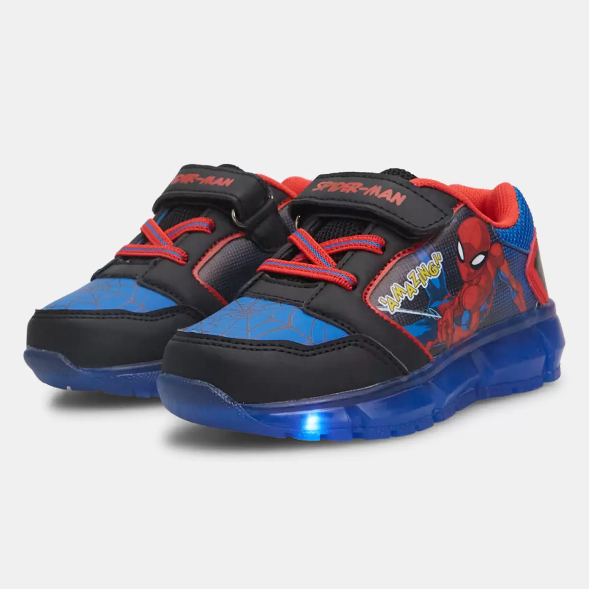 Sneakers Da Bambino Con Luci Spiderman Bambini Bata Offerta Speciale Nero Sneakers - 1