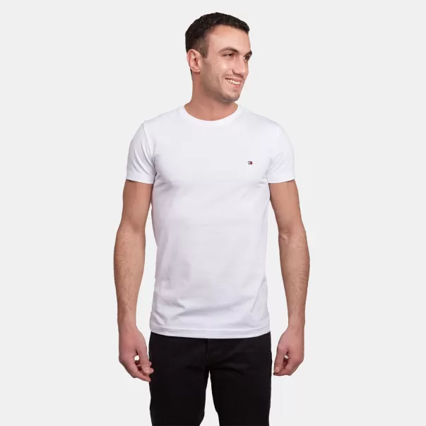 Bata Uomo T-Shirt & Polo T-Shirt Da Uomo Bianco Economico