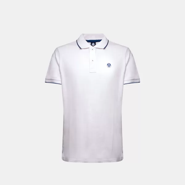 Bianco T-Shirt & Polo Uomo Bata Economico T-Shirt Da Uomo